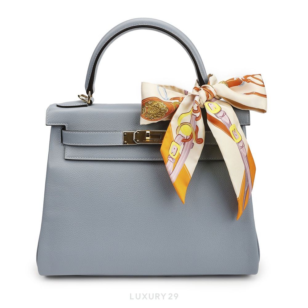 Hermes Brides de Gala Applique Pique Twilly Creme / Orange / Jaune Vif(Free Size, Yellow)