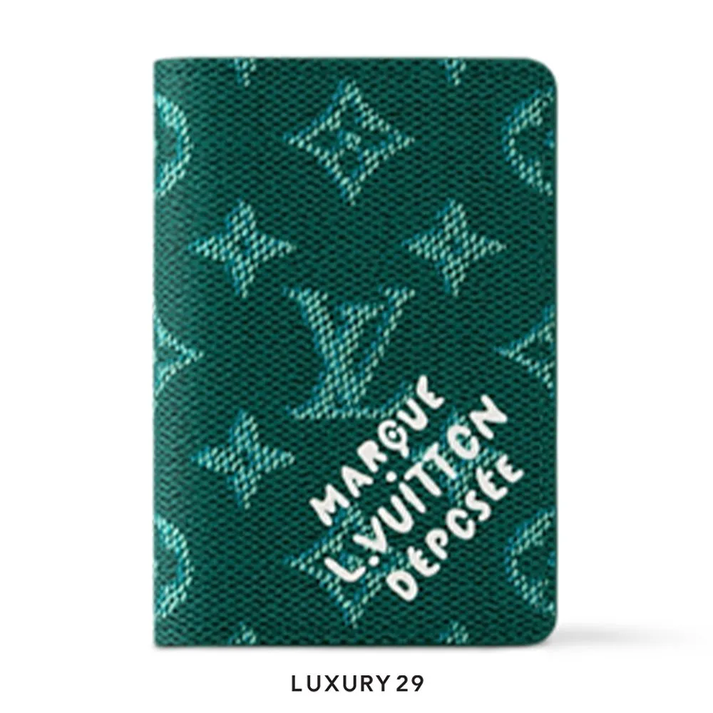 Louis Vuitton LV Pocket Organizer Green(Small, Green)