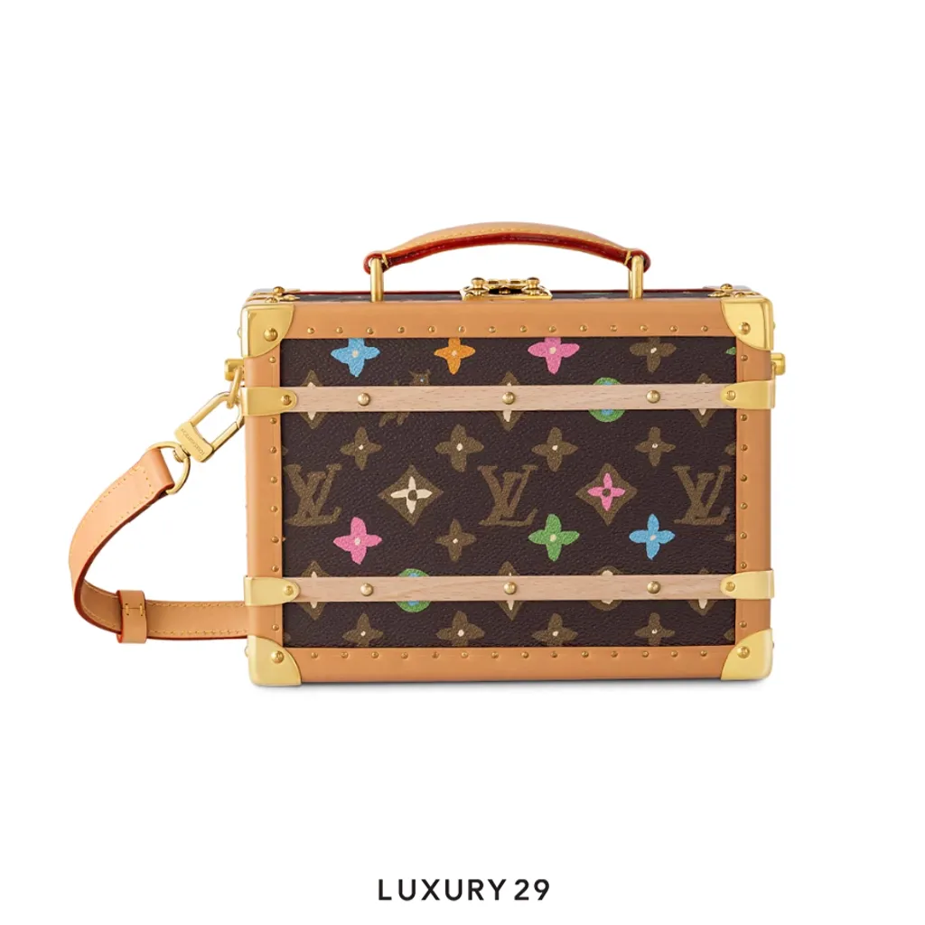 Louis Vuitton LV Handle Trunk Monogram Canvas Brown(Small, Brown)