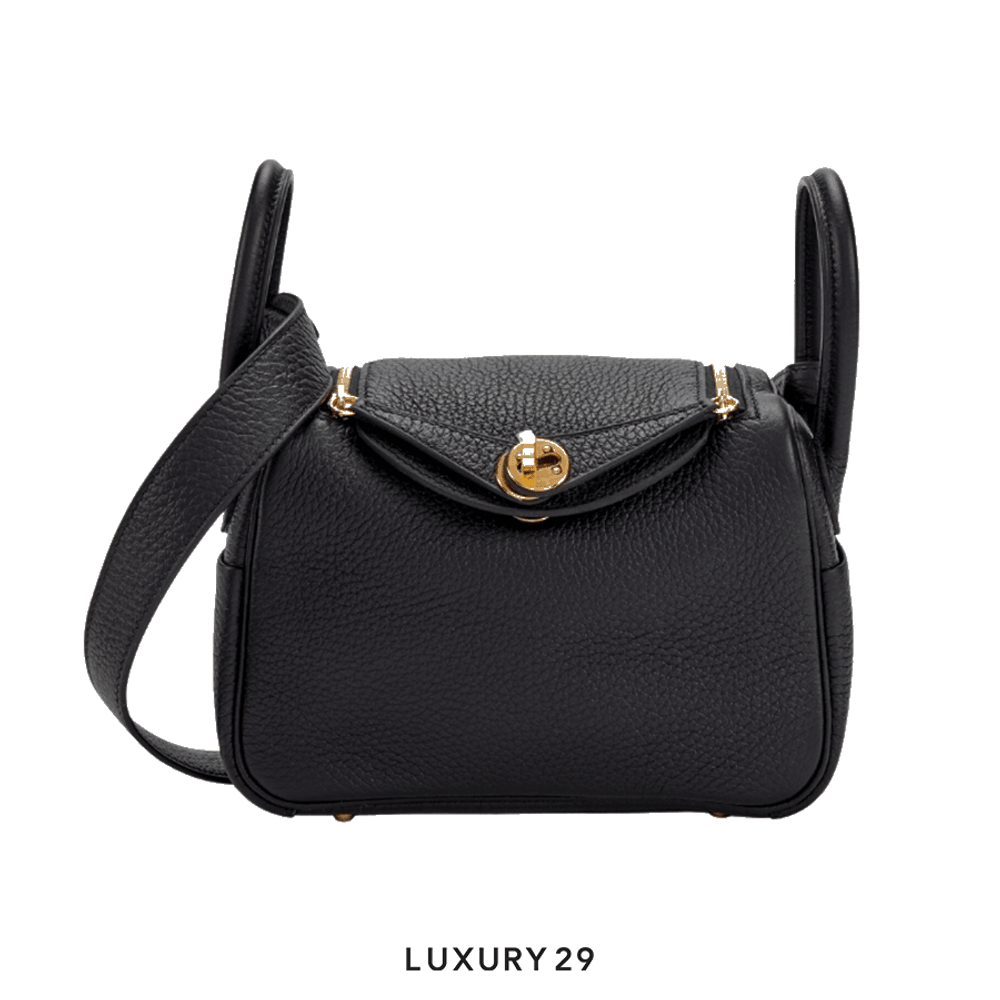 Hermes Mini-Tasche Lindy Noir(Mini, Black)