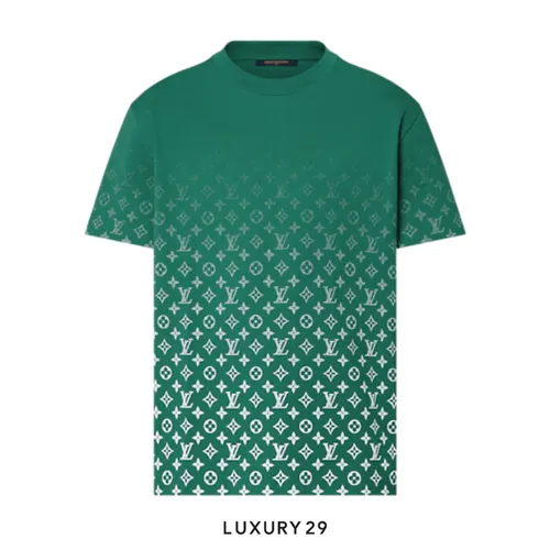 Louis Vuitton LV Monogram Gradient Cotton T-Shirt Vert
