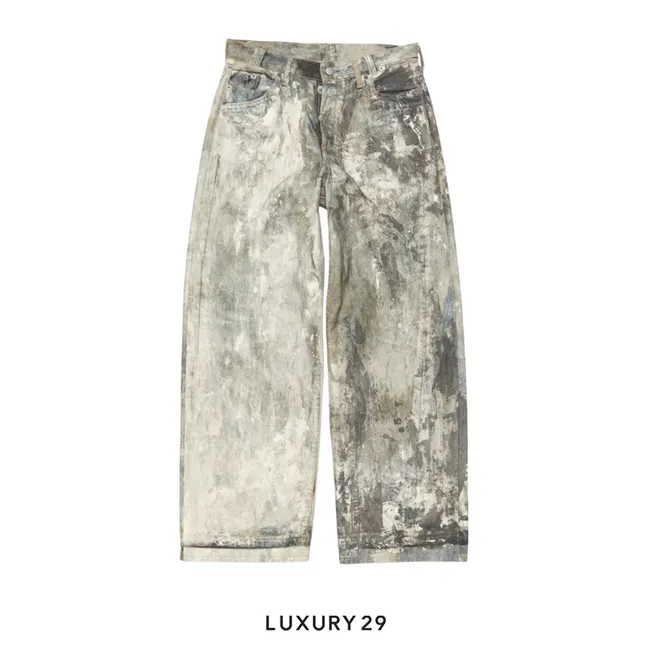 Acne Studios Loose fit trousers- 1981M Mid Blue