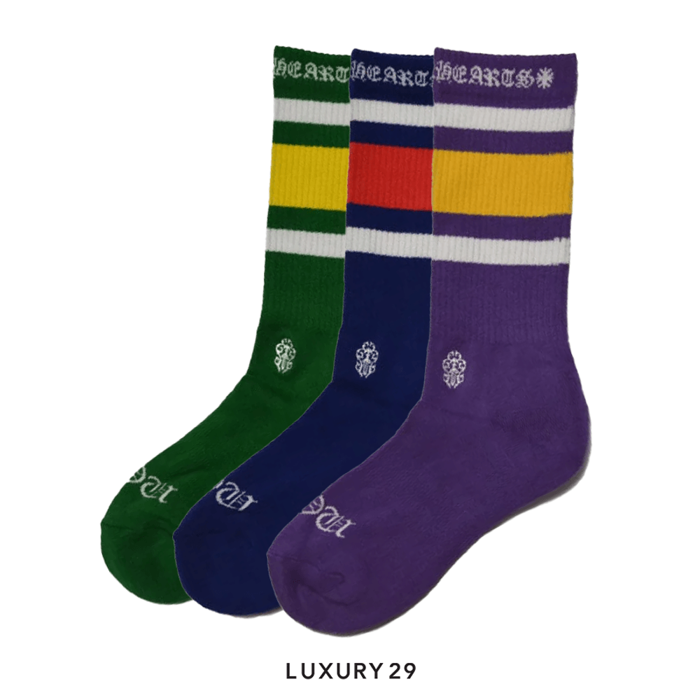 Chrome Heart Socks-U-Sport(Free Size, Multicolour)