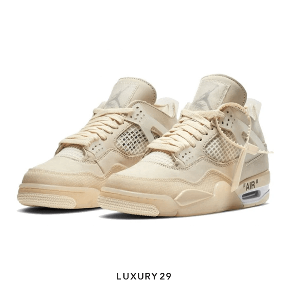 Nike Jordan 4 Retro Off-White Sail (Women's)(43, Neutrals)