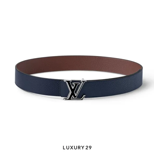 Louis Vuitton LV Tilt 40mm Reversible Belt Blue