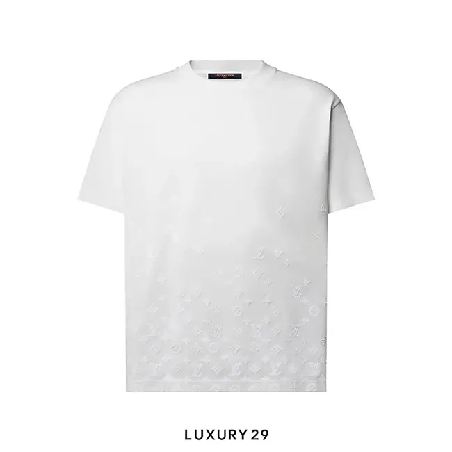 Louis Vuitton LV Flock Print Monogram Gradient T-Shirt