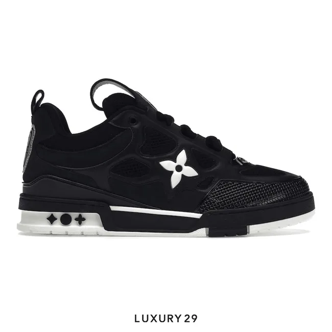 Louis Vuitton LV Skate Sneaker Denim Noir (M)