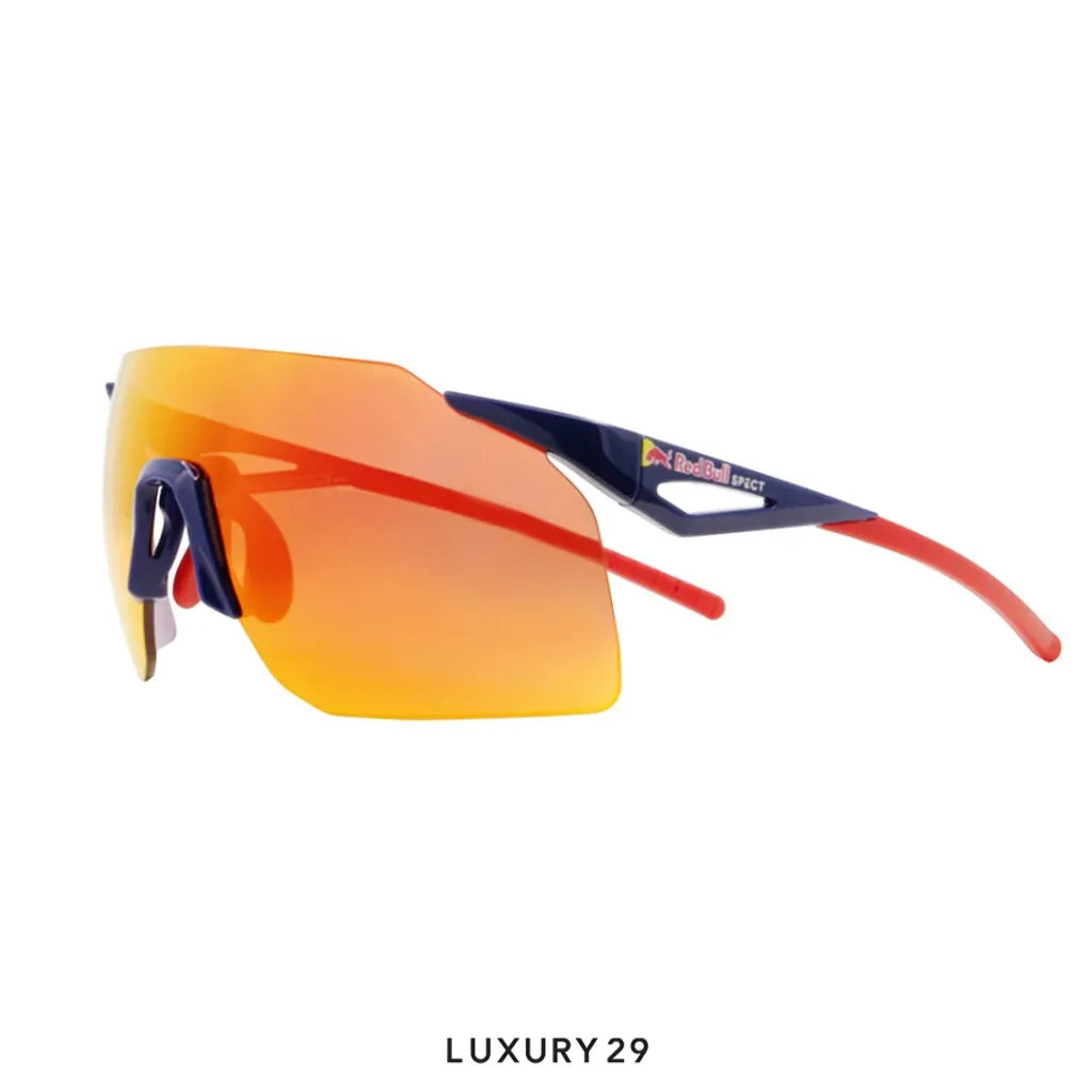 Red Bull Spect Sunglasses Gabe-02 brown with red mirror(Free Size, Orange)