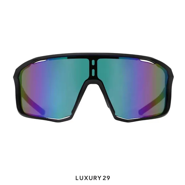 Red Bull Spect Sunglasses Rumble-004 smoke with purple-green mirror
