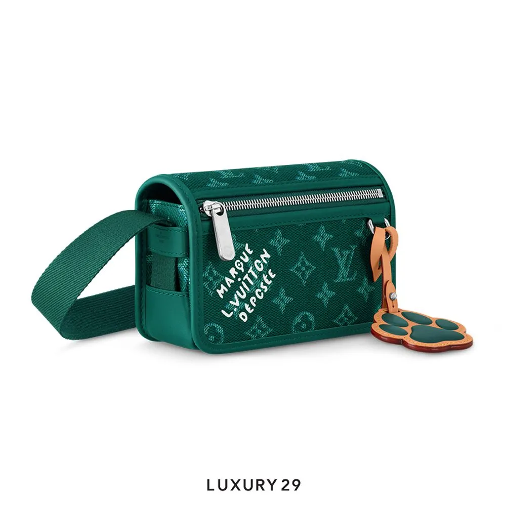 Louis Vuitton LV Bosphore Wearable Wallet Green(Small, Green)