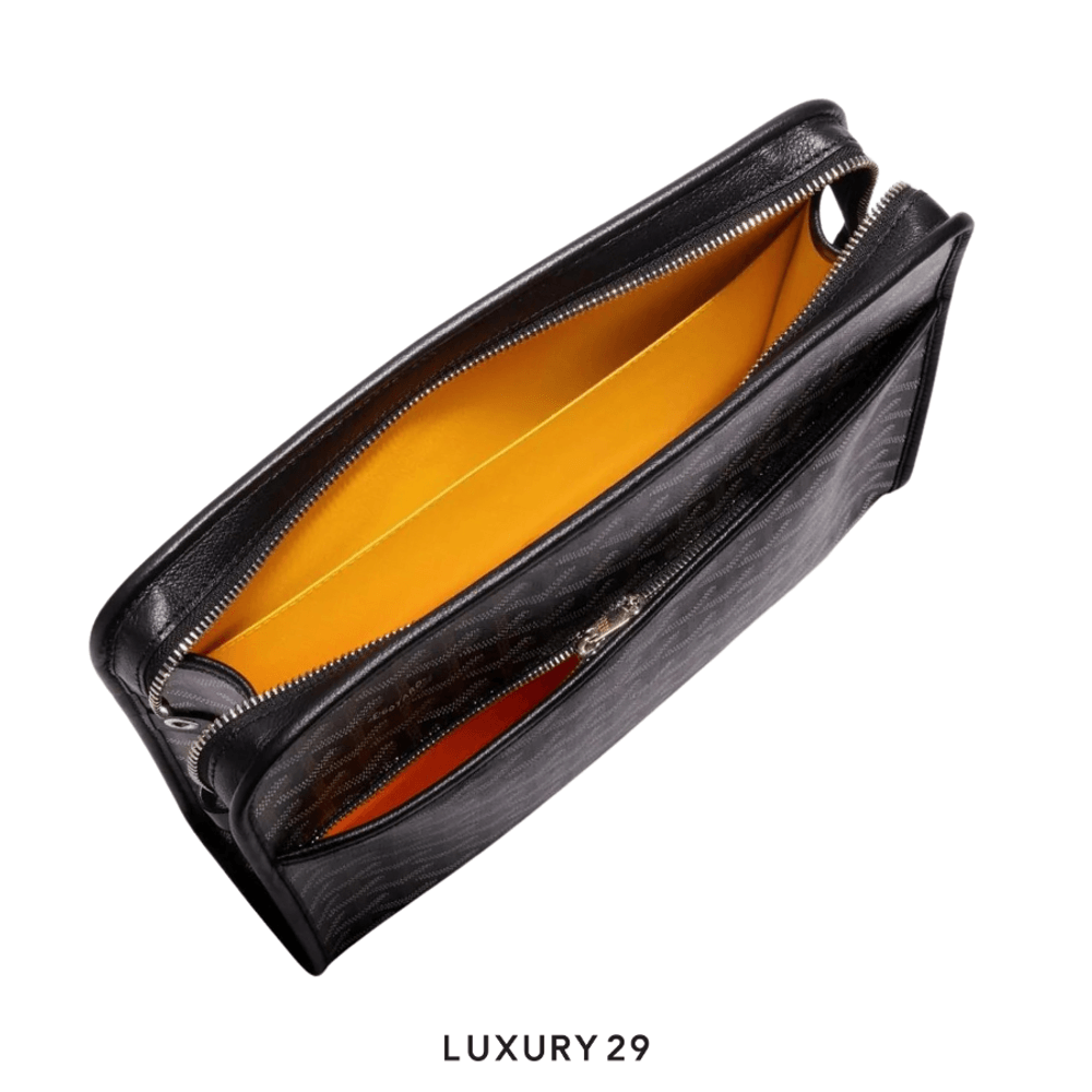 Goyard Jouvence GM Toiletry Bag Black(Large, Black)