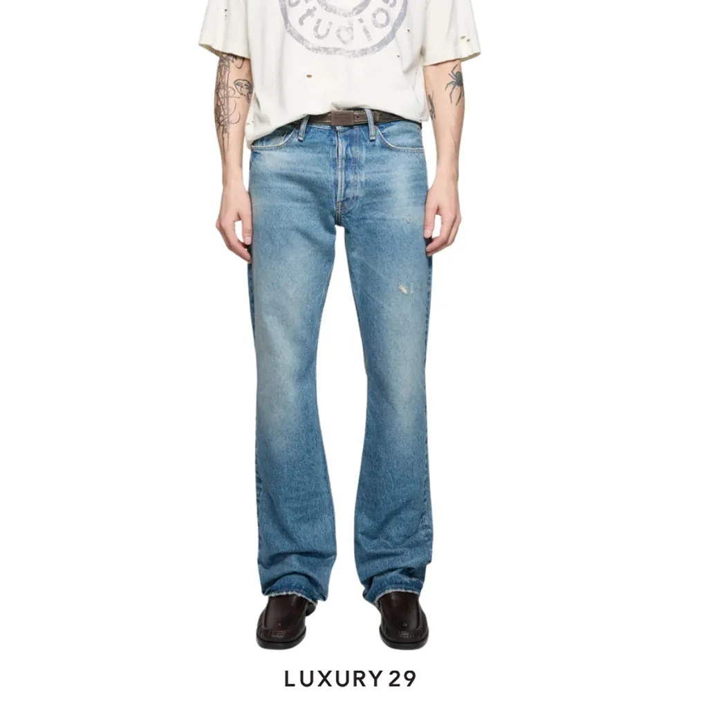Acne Studios Regular fit jeans - 2010M Mid Blue(52, Blue)