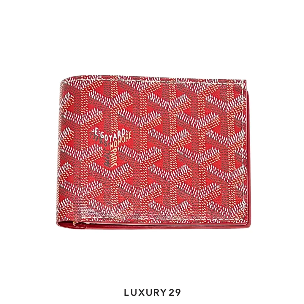 Goyard Victoire Wallet Red(Small, Red)
