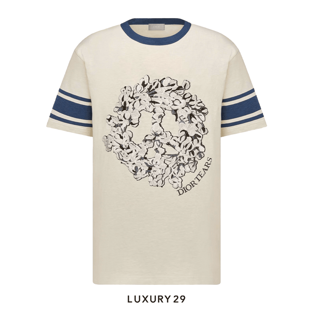Dior x Denim Tears T-Shirt 'White'(S, White)