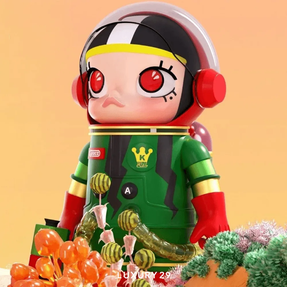 POP MART MEGA COLLECTION 1000% SPACE MOLLY Watermelon(Maxi, Green)