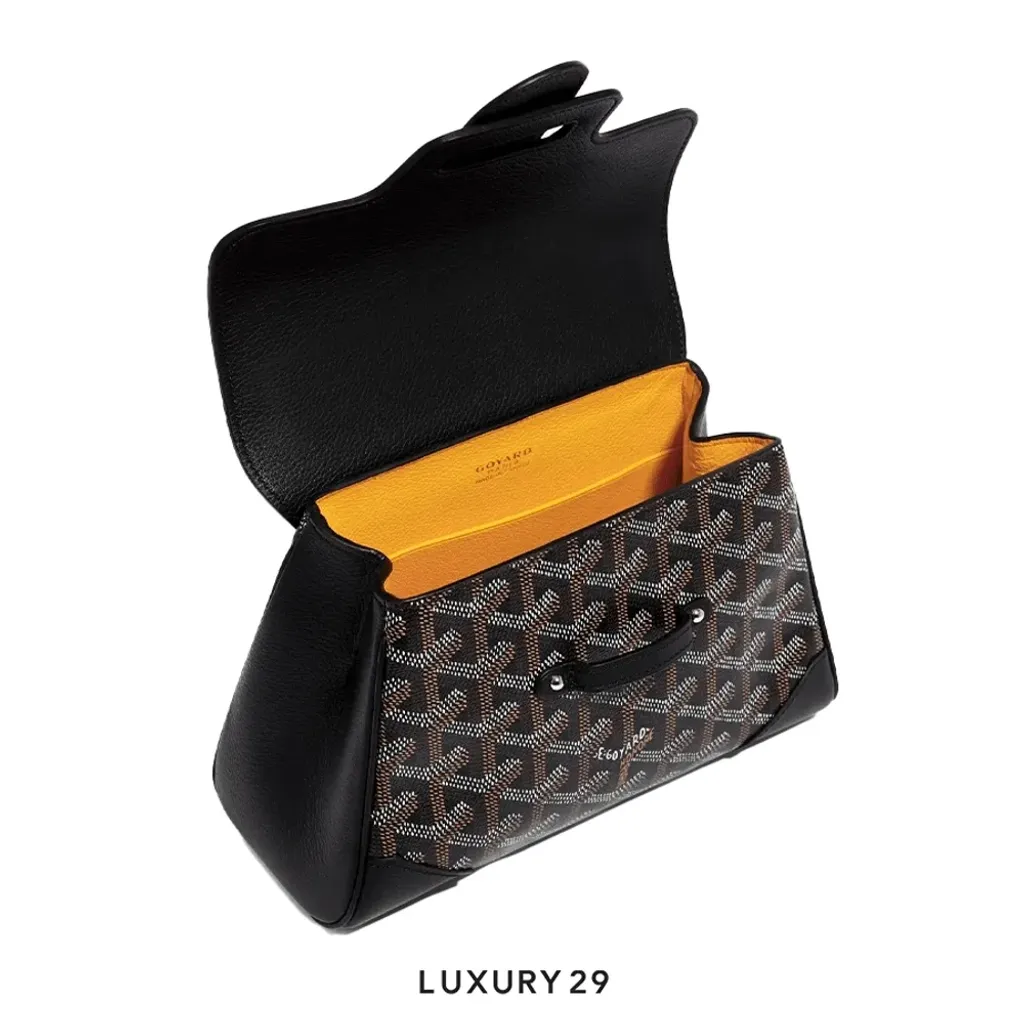 Goyard Saigon Souple Mini Bag Black(Mini, Black)