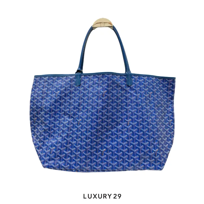 Goyard Saint Louis GM Bag Sky Blue