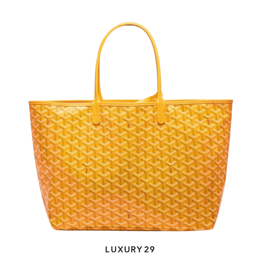 Goyard Saint Louis PM Bag Yellow(Small, Yellow)