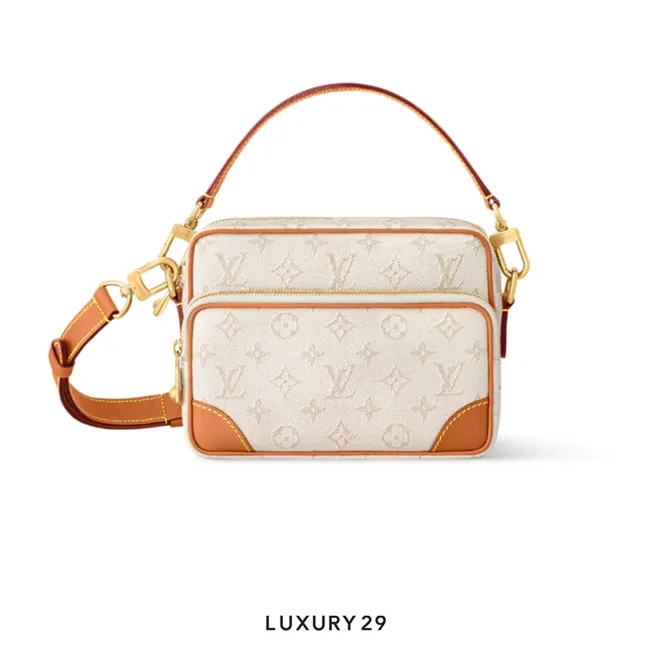 Louis Vuitton Nil Monogram Heritage coated canvas Off-White