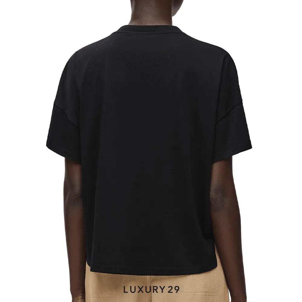Loewe Boxy fit t-shirt in cotton Black(S, Black)