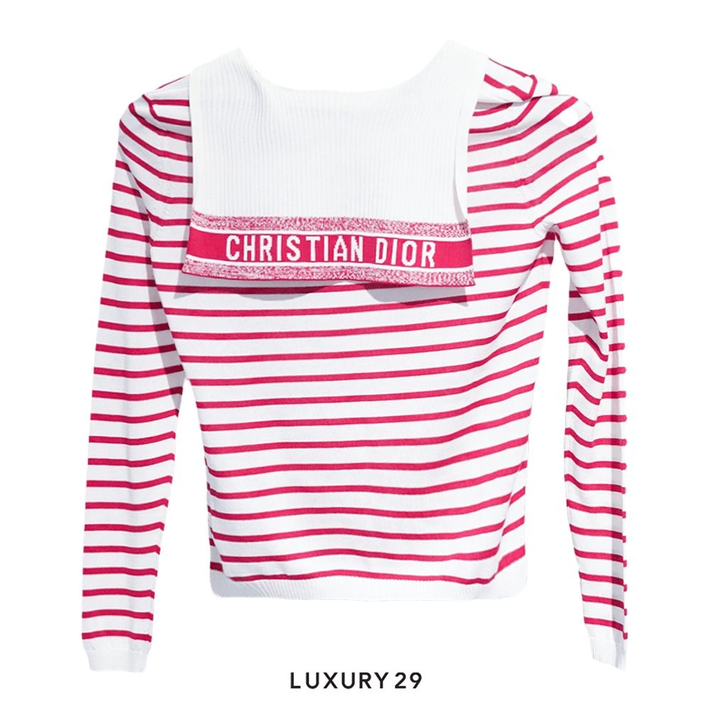 Dior Pull ML Bodrum Fantaisie(XS, Red)