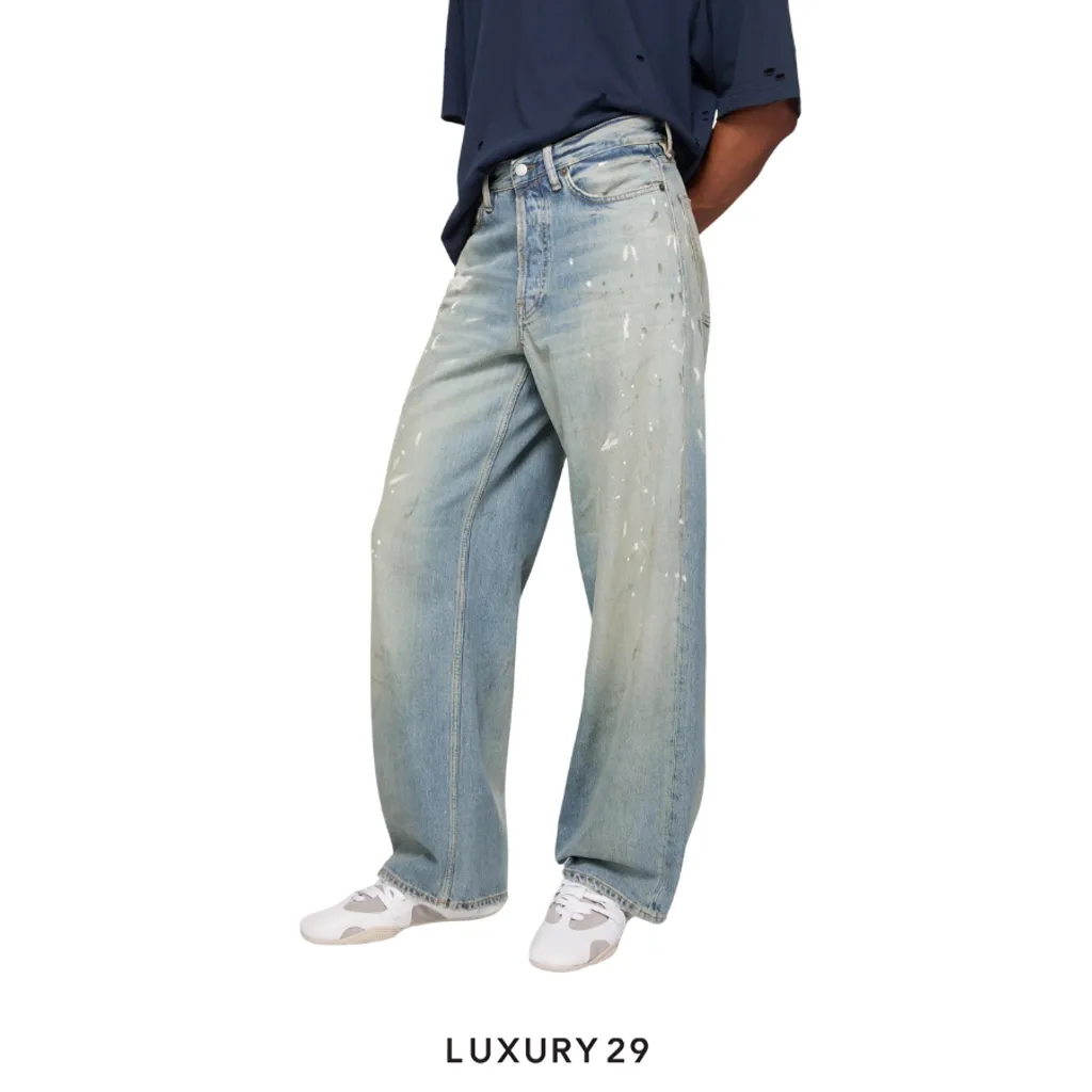 Acne studios Loose fit jeans - 1981 light blue(XS/XS, Blue)