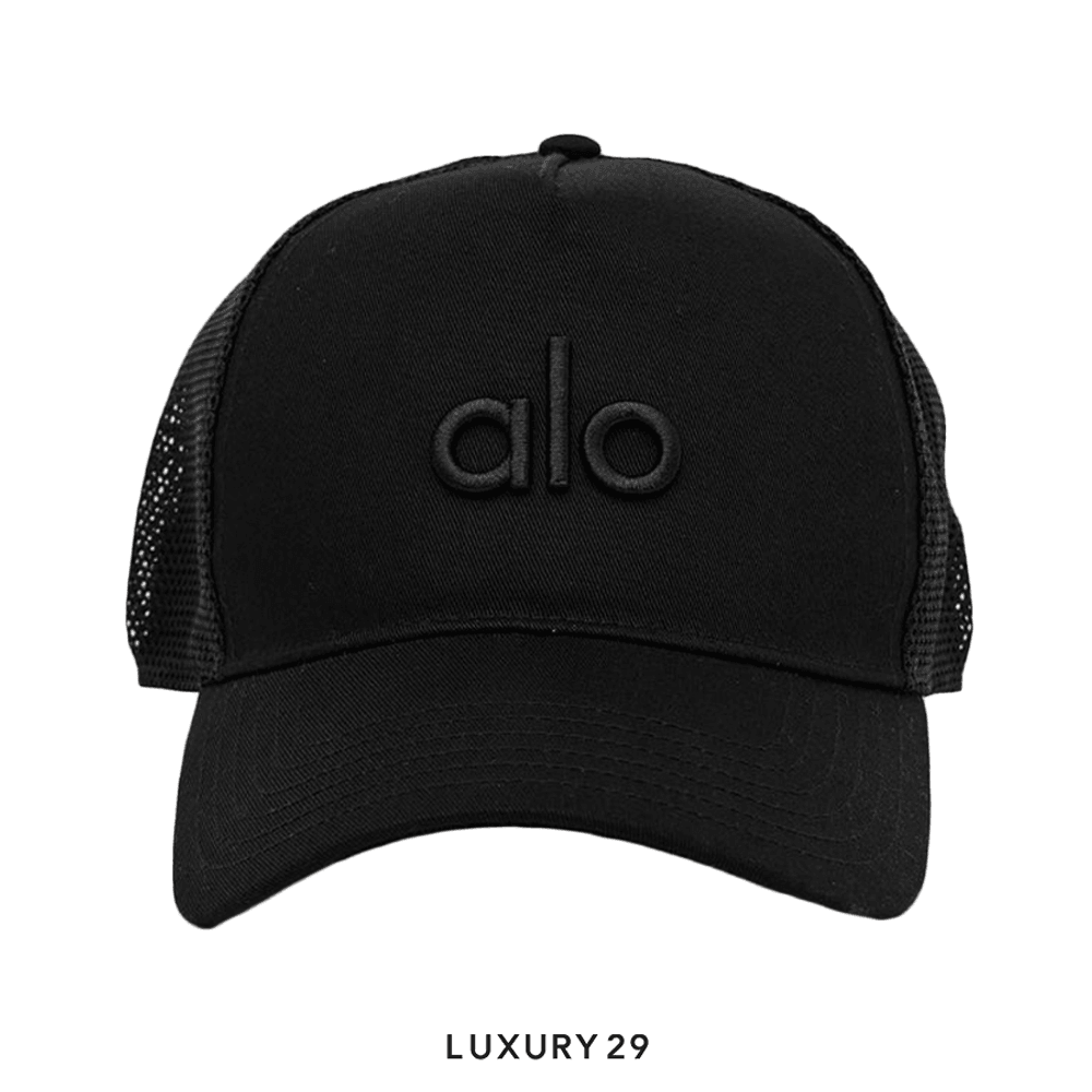 Alo DISTRICT TRUCKER HAT Black