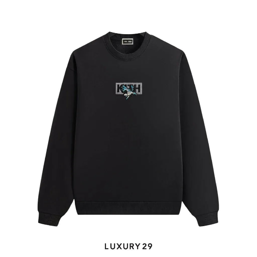 Kith x Batman Classic Vintage Nelson Crewneck(M, Black)