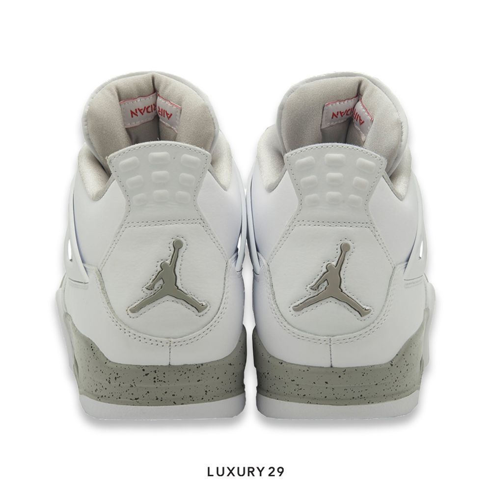Nike Jordan 4 Retro White Oreo (2021)(45.5, White)