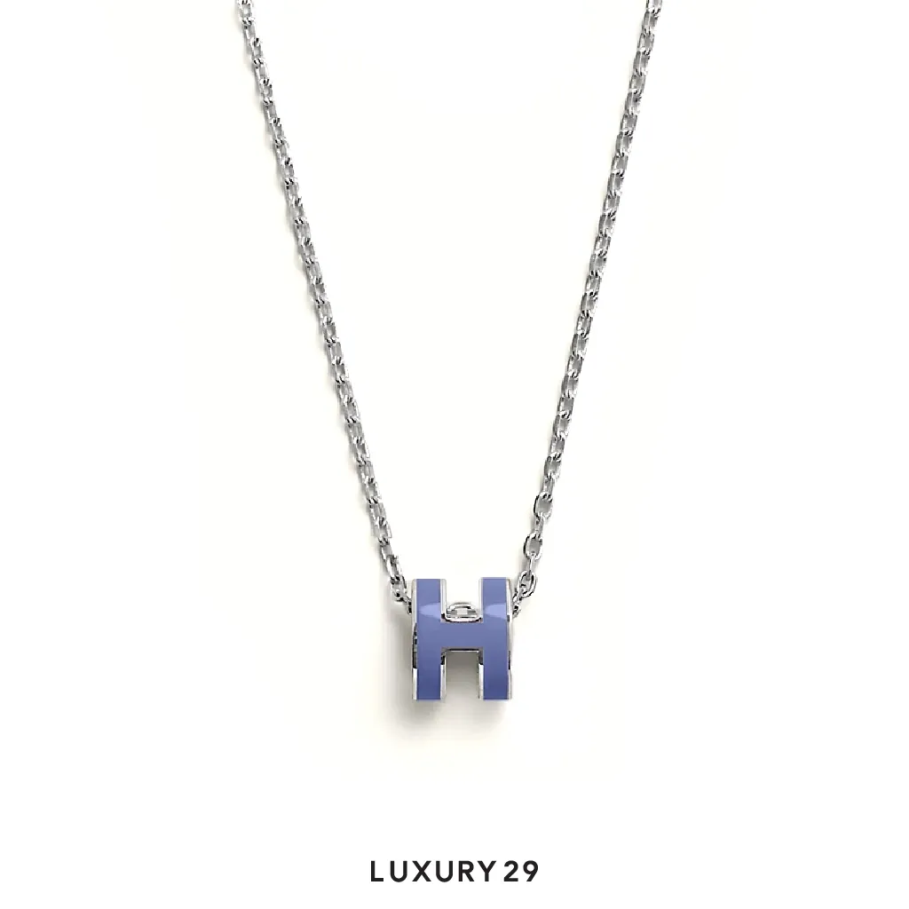Hermes Mini Pop H pendant Lilas(Free Size, Purple)
