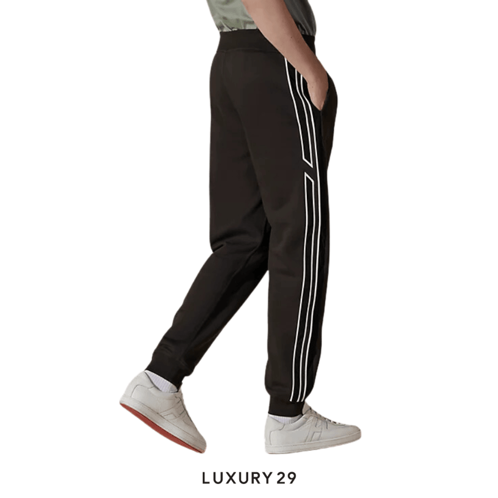 Hermes "Run H" jogging pants Reglisse(L, Grey)