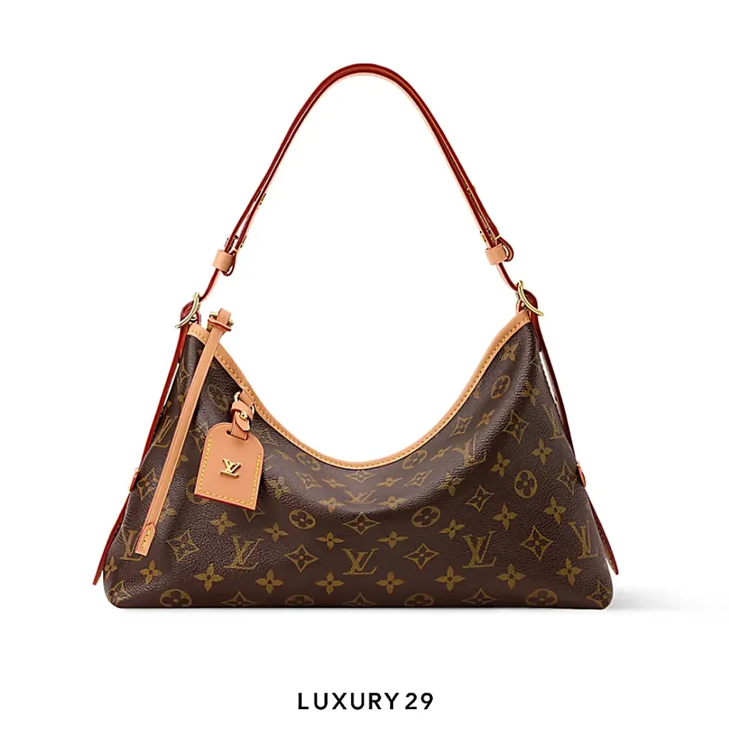 Louis Vuitton LV CarryAll East West  Monogram Canvas(Medium, Brown)
