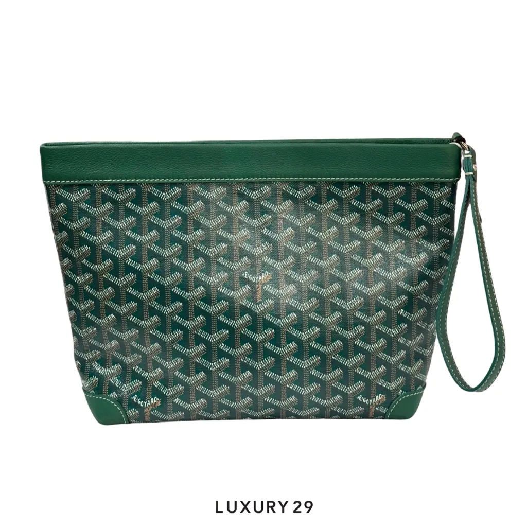 Goyard Conti Pouch Green(Small, Green)