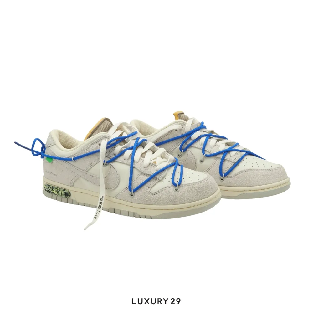 Nike Dunk Low Off-White Lot 32(M)(35.5, Grey)