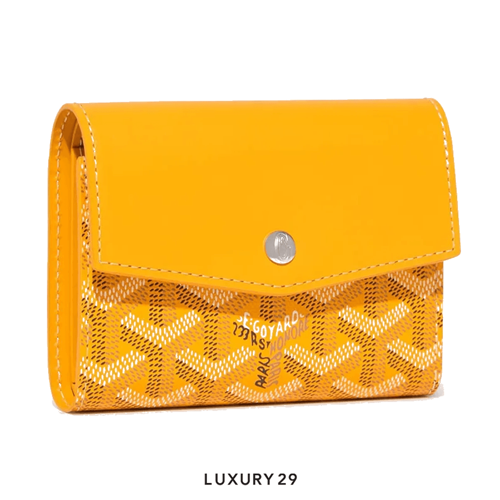 Goyard Saint-Gabriel wallet Yellow