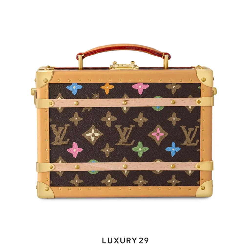 Louis Vuitton LV Handle Trunk Monogram Canvas Brown(Small, Brown)