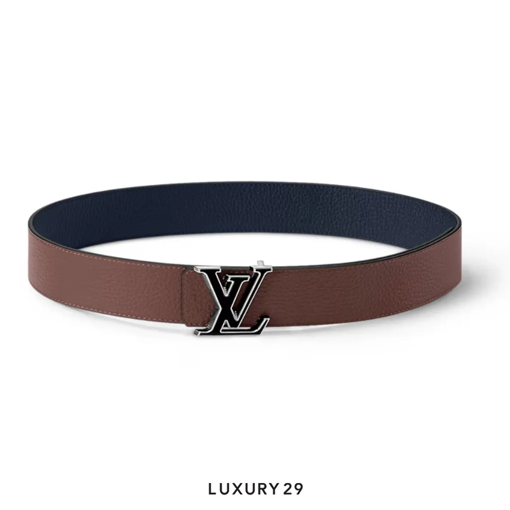Louis Vuitton LV Tilt 40mm Reversible Belt Blue(40, Blue)