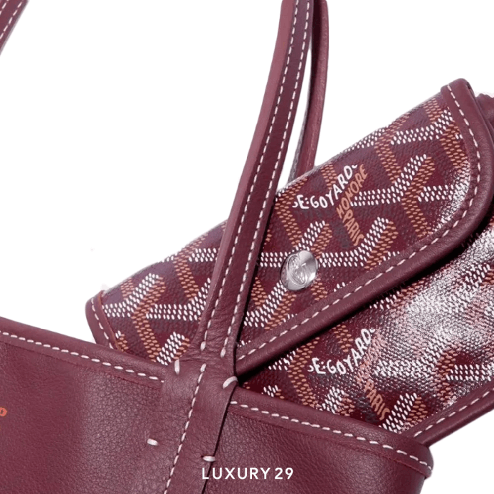 Goyard Anjou Mini Bag Burgundy(Mini, Red)