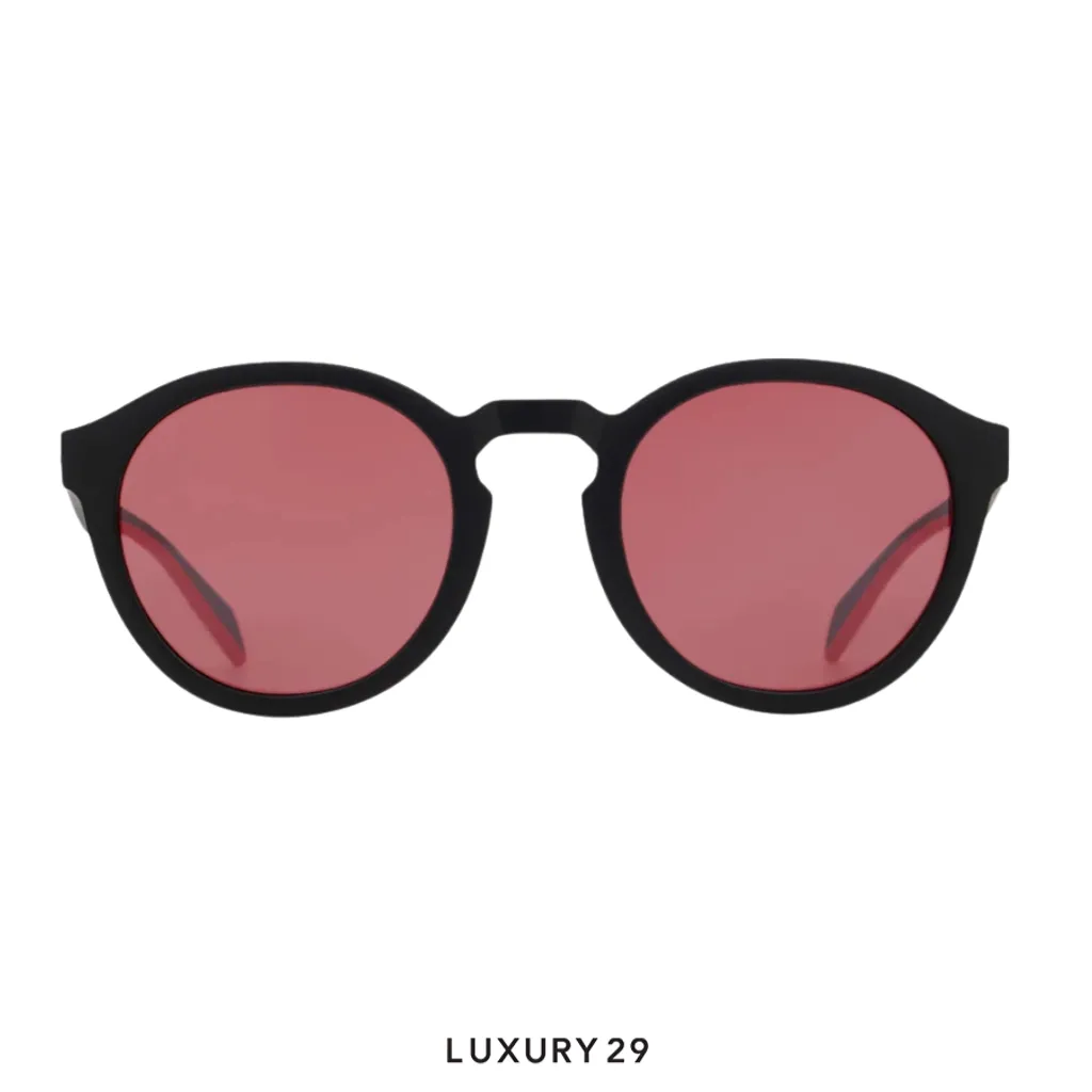 Red Bull Spect Sunglasses REDPS105-01P AERO Concept black - red with silver flash(Free Size, Red)