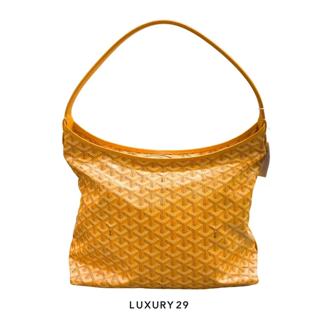 Goyard Boheme Hobo Bag Yellow