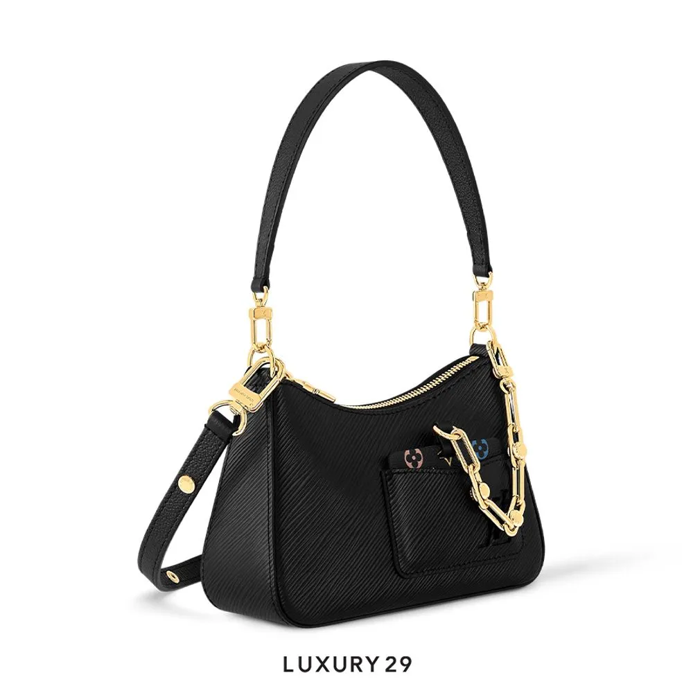 Louis Vuitton LV x TM Marellini Bag in Black(Small, Black)