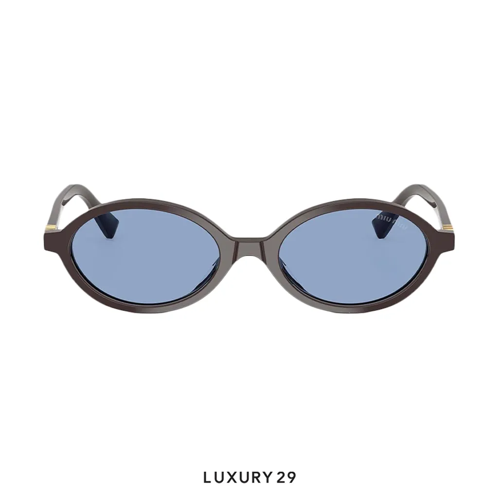 Miu Miu Regard sunglasses Lenses indaco(Free Size, Blue)