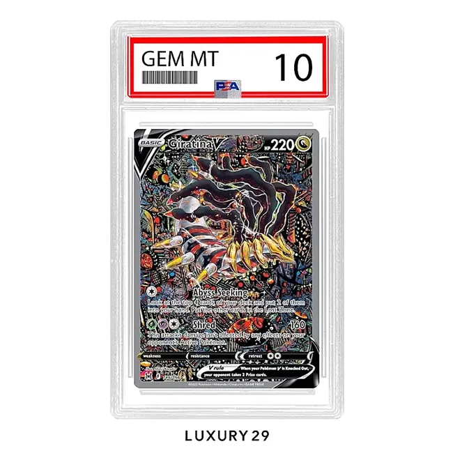 Pokemon TGC 2022 Giratina V Lost Origin Full Art #186  (EN) (PSA10)