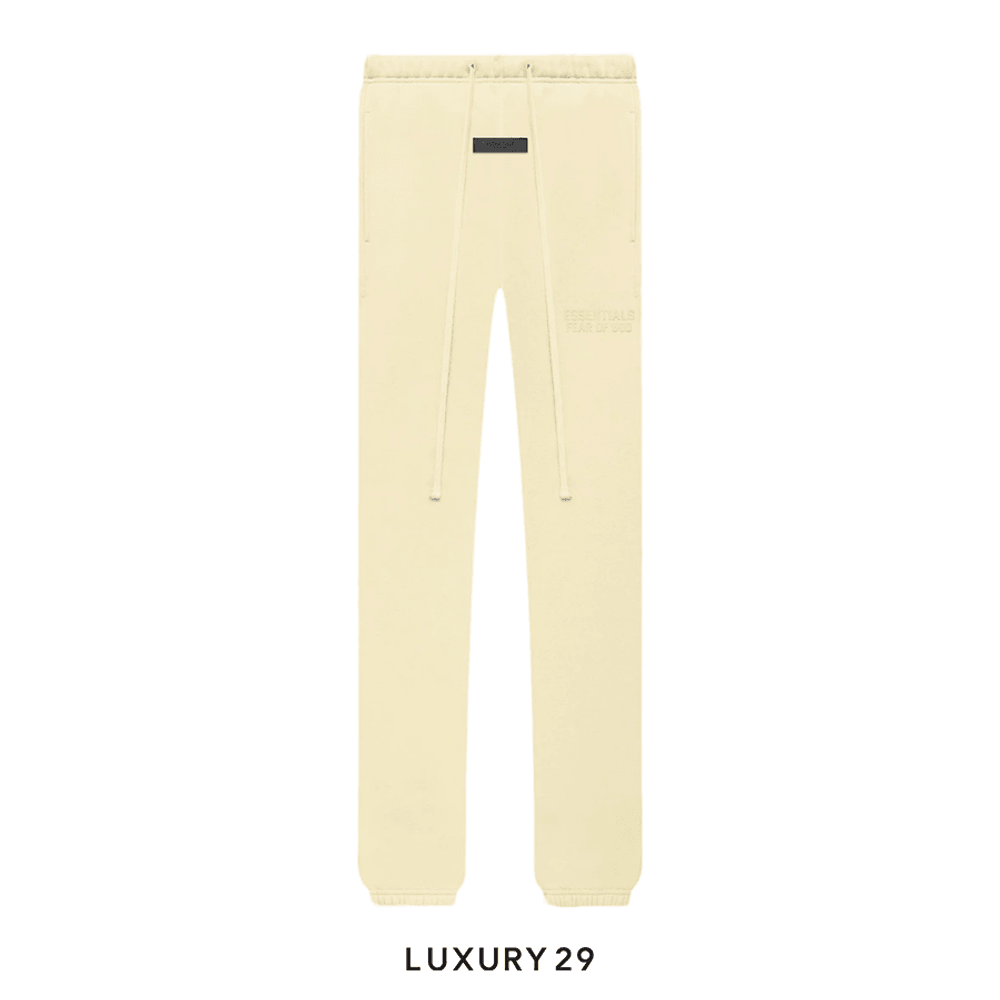 Essentials Fear Of God Sweatpants Canary (FW22)(M, Neutrals)