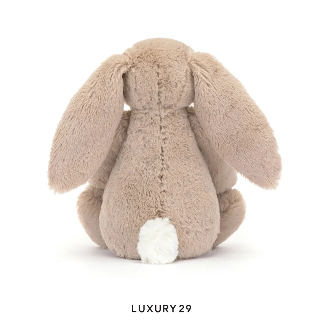 JellyCat Blossom Beige Bunny Petal(Small, Brown)