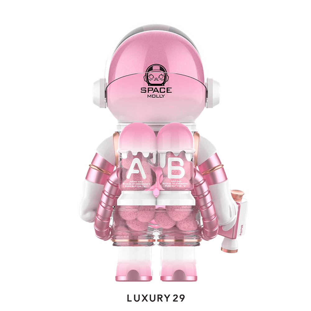 POP MART MEGA SPACE MOLLY 1000% Heartfelt Words(Maxi, Pink)