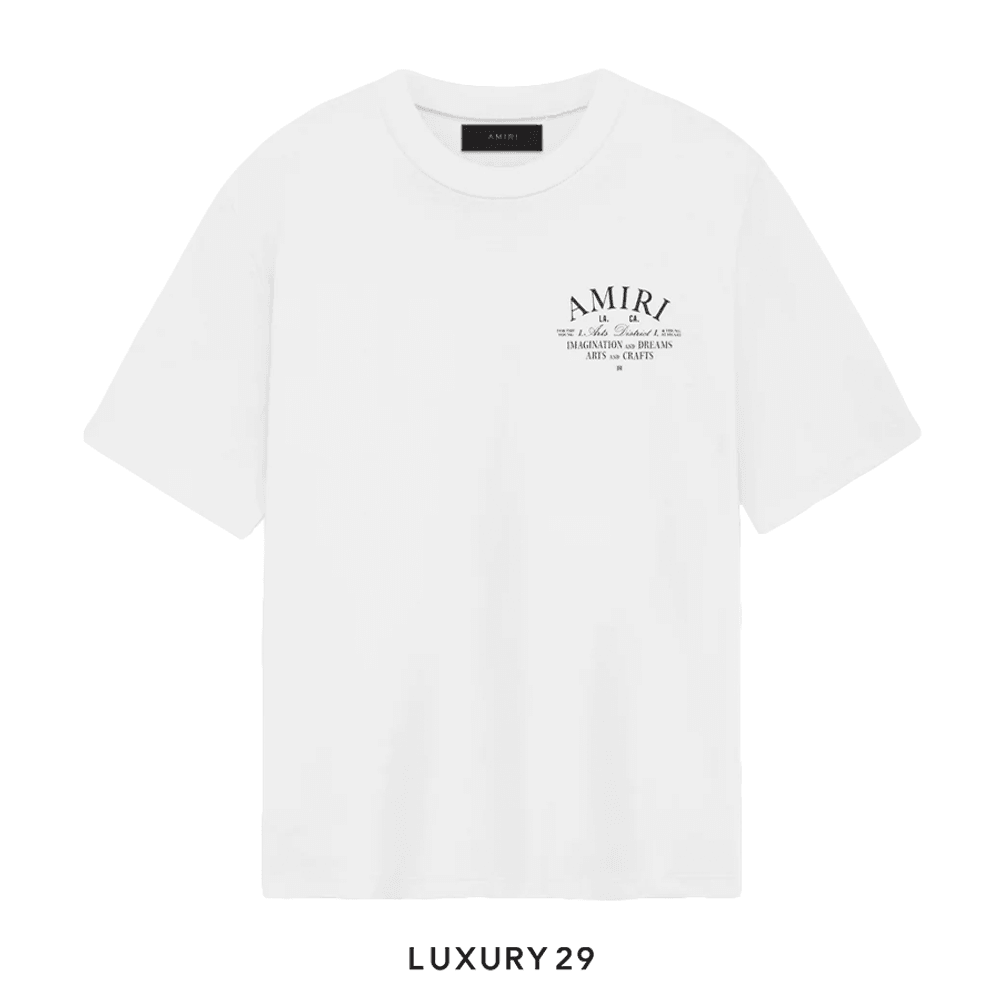 AMIRI ARTS DISTRICT TEE T-shirt OFF-WHITE(M, White)