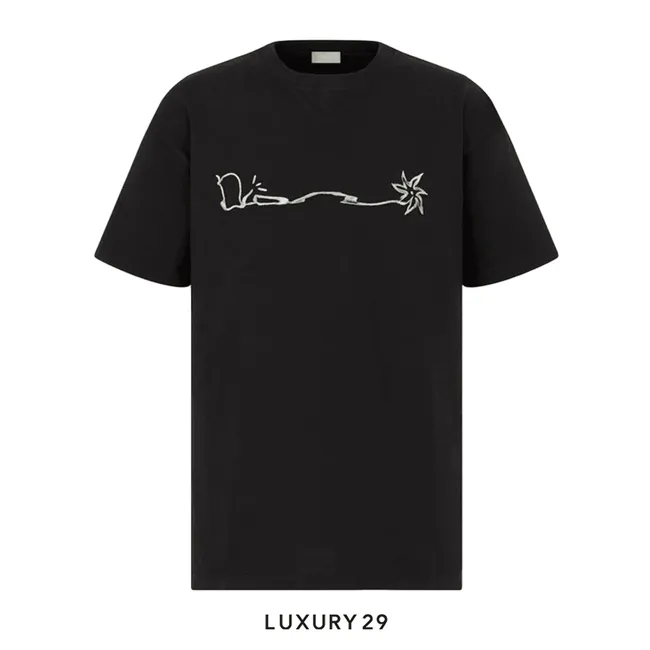 Dior X CACTUS JACK Oversized T-Shirt Black