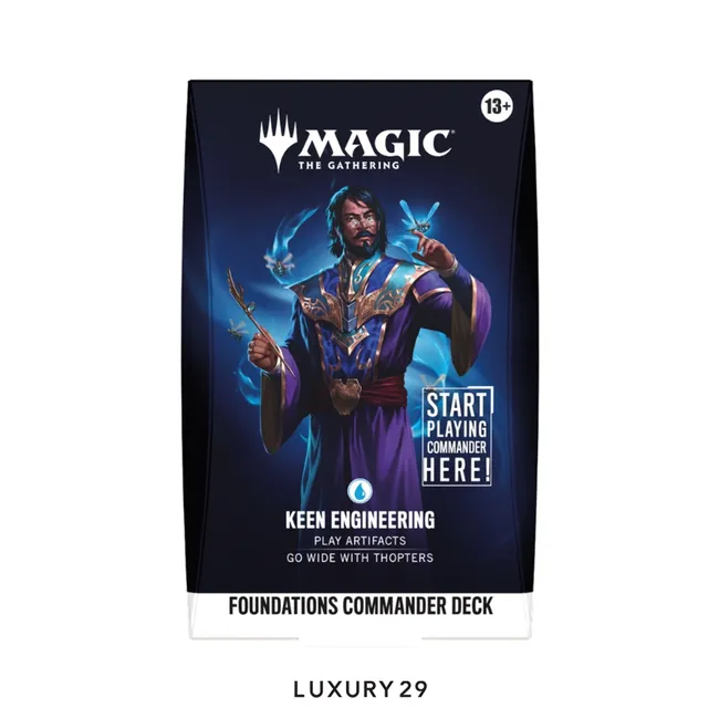 Magic The Gathering Keen Engineering Foundations Commander Deck