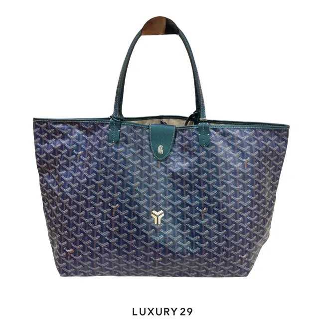 Goyard Saint Louis GM Bag 2024 Pearly Blue